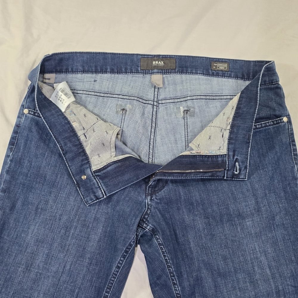 Brax Basic Style Regular Fit Cooper Denim Stretch… - image 5